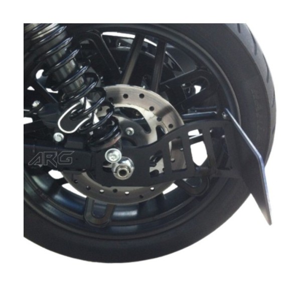 ARG Spirit: Support de plaque d'immatriculation latérale avec éclairage LED pour Harley-Davidson Softail Breakout & Rocker C ARG Spirit: Support de plaque d'immatriculation latérale avec éclairage LED pour Harley-Davidson Softail Breakout & Rocker C