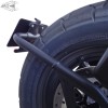 ARG Spirit: Support de plaque d'immatriculation latérale avec éclairage LED pour Harley-Davidson Softail 18 Fat Bob