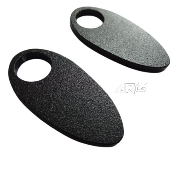 ARG Spirit: Caches de fixation de clignotants arrià¨re 8,5mm (Noir Sable)