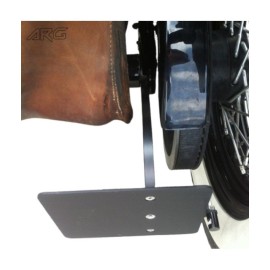ARG Spirit: Caches de fixation de clignotants arrià¨re 6,5mm Softail (Noir Sable)