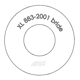ARG Spirit: Bride A2 pour Harley-Davidson Sportster 883 (XL-883-2001)