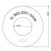 ARG Spirit: Bride A2 pour Harley-Davidson Sportster 883 (XL-883-2001)