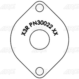 ARG Spirit: Bride A2 pour Harley-Davidson Sportster XL1200 (X3R p/n 30022-XX)