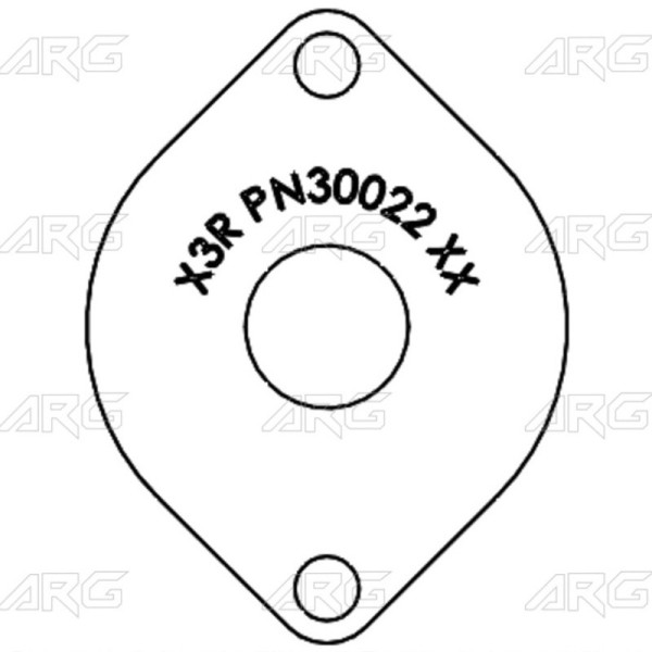 ARG Spirit: Bride A2 pour Harley-Davidson Sportster XL1200 (X3R p/n 30022-XX)