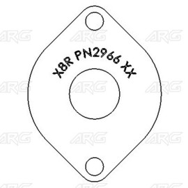 ARG Spirit: Bride A2 pour Harley-Davidson (x8r pn296666 xx)