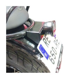 ARG Spirit: Kit support plaque et feux Hawak pour Royal Enfield GT650