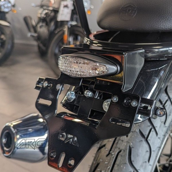 ARG Spirit: Kit plaque et feux Micro-LA + clignotants AR Tens1 pour Royal Enfield GT650