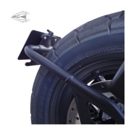 ARG Spirit: Kit connecteur et support de clignotants AR + clignotants Circula-S pour Royal Enfield GT650