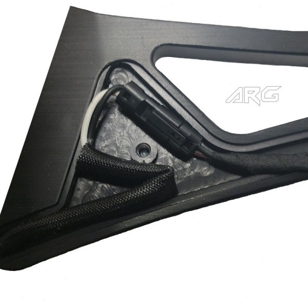 ARG Spirit: Support de plaque d'immatriculation centrale pour Indian FTR 1200