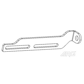 ARG Spirit: Support de clignotants AR 8mm pour plaque centrale d'Indian FTR 1200
