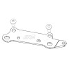 ARG Spirit: Patte accessoire kit de montage + support clignotants AR gauche 6mm pour Indian FTR 1200