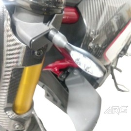 ARG Spirit: Support de clignotants AV ECO 8.5mm pour Indian FTR 1200