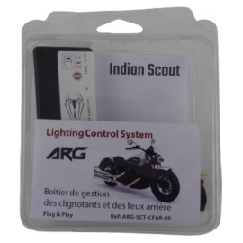ARG Spirit: Boà®tier module de gestion des feux arrià¨re pour Indian Scout (2015-2019)