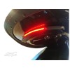 ARG Spirit: Cache tubes de fourche noir brillant pour Indian Scout