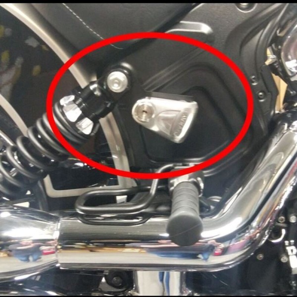 ARG Spirit: Patte de montage de bloc disque Auvray pour Indian Scout