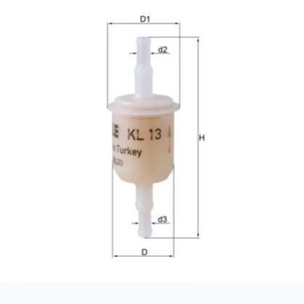 ARG Spirit: Filtre carburant Mahle KL13 pour ajp pr7