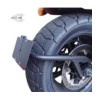 ARG Spirit: Support de plaque d'immatriculation latérale avec éclairage LED pour Harley-Davidson Softail 18 Fat Bob