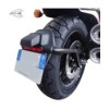 ARG Spirit: Support de plaque d'immatriculation latérale avec éclairage LED pour Harley-Davidson Softail 18 Fat Bob
