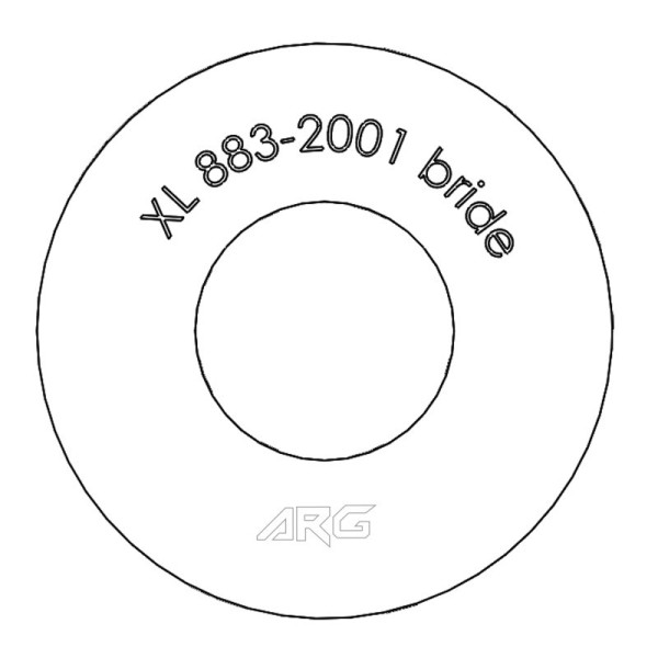ARG Spirit: Bride A2 pour Harley-Davidson Sportster 883 (XL-883-2001)