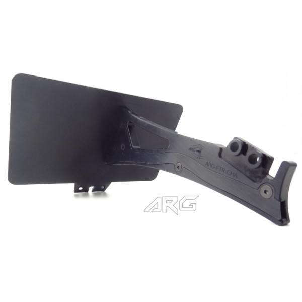ARG Spirit: Support de plaque d'immatriculation centrale pour Indian FTR 1200 ARG Spirit: Support de plaque d'immatriculation centrale pour Indian FTR 1200