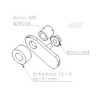 ARG Spirit: Support de clignotants AV ECO 8.5mm pour Indian FTR 1200